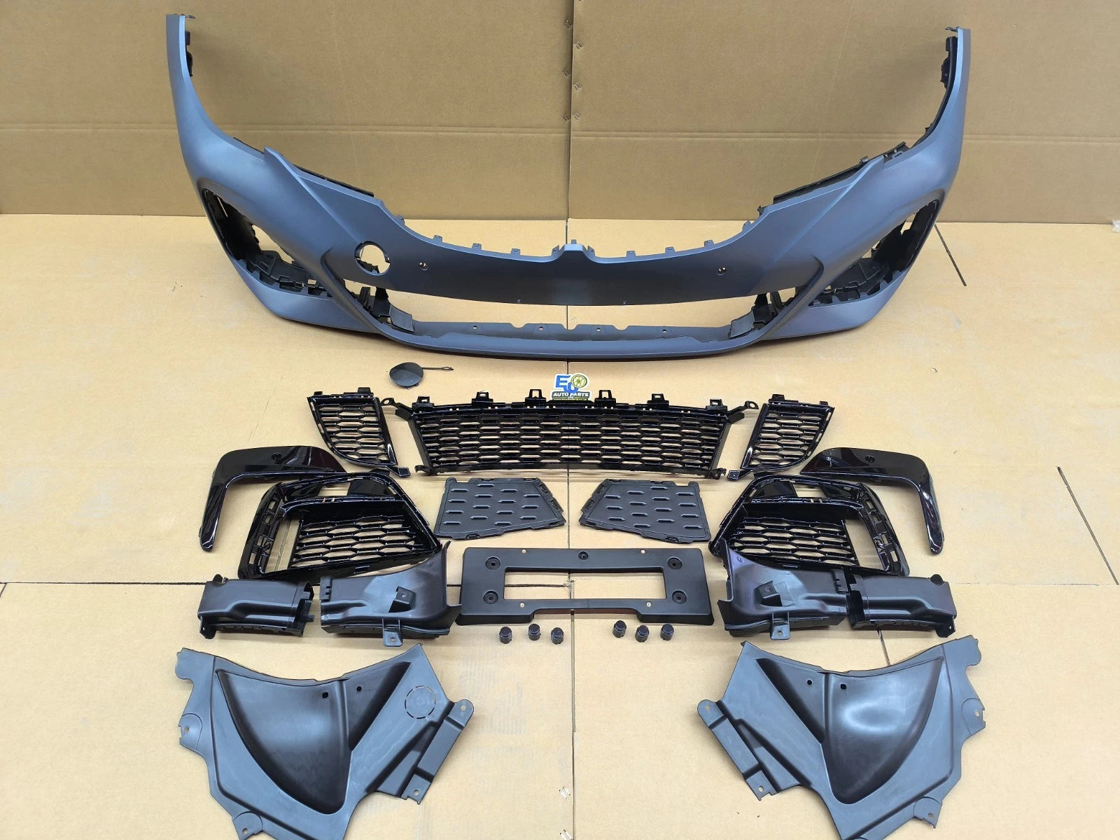 FRONT BUMPER BODY KIT M SPORT STYLE KIT PRIMED FOR BMW 3 SERIES G20 G21 PRE-LCI