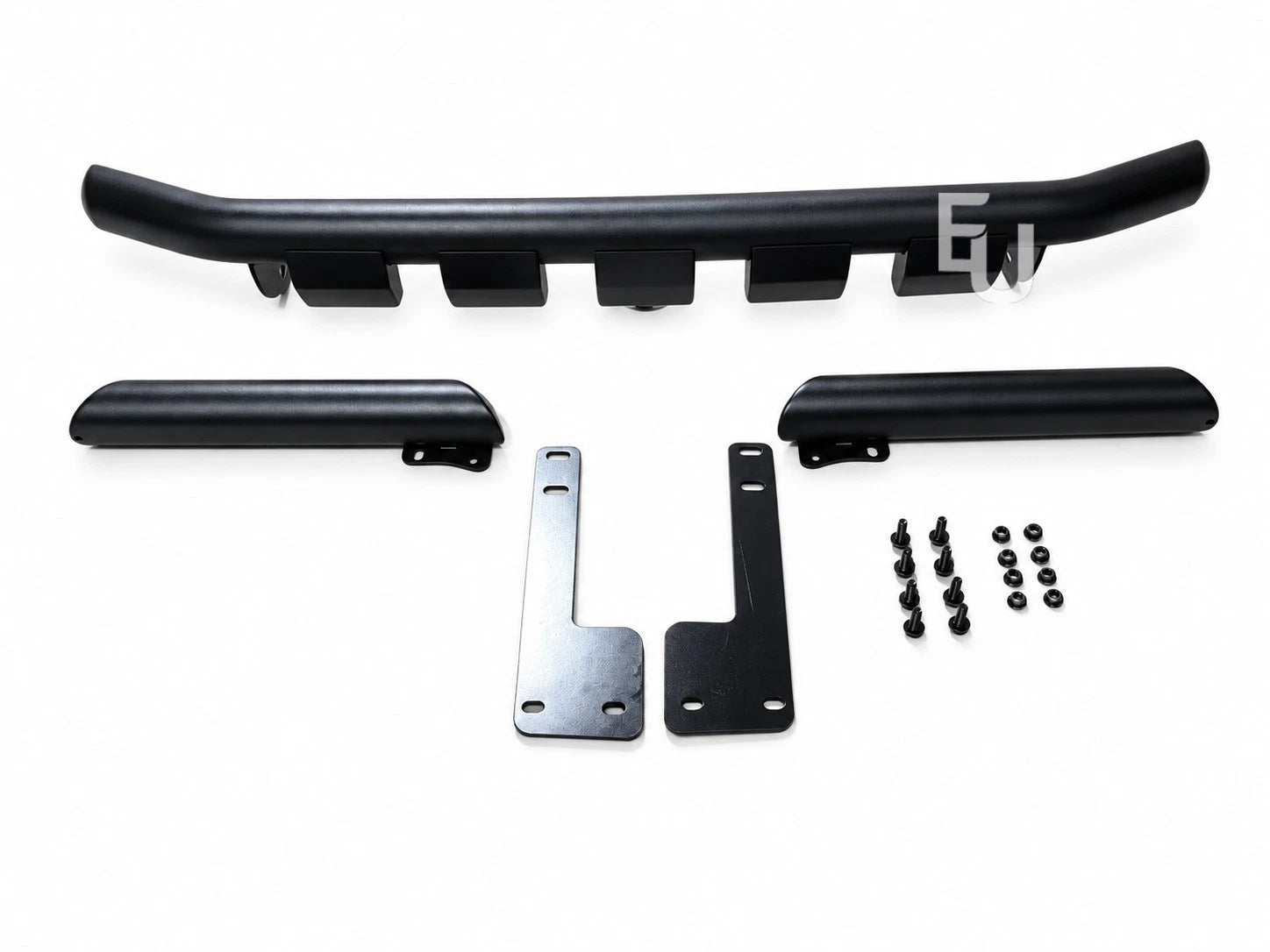 FRONT BUMPER CITY NUDGE BULL BAR BLACK FITS FOR TOYOTA HILUX MK8 2015-2024