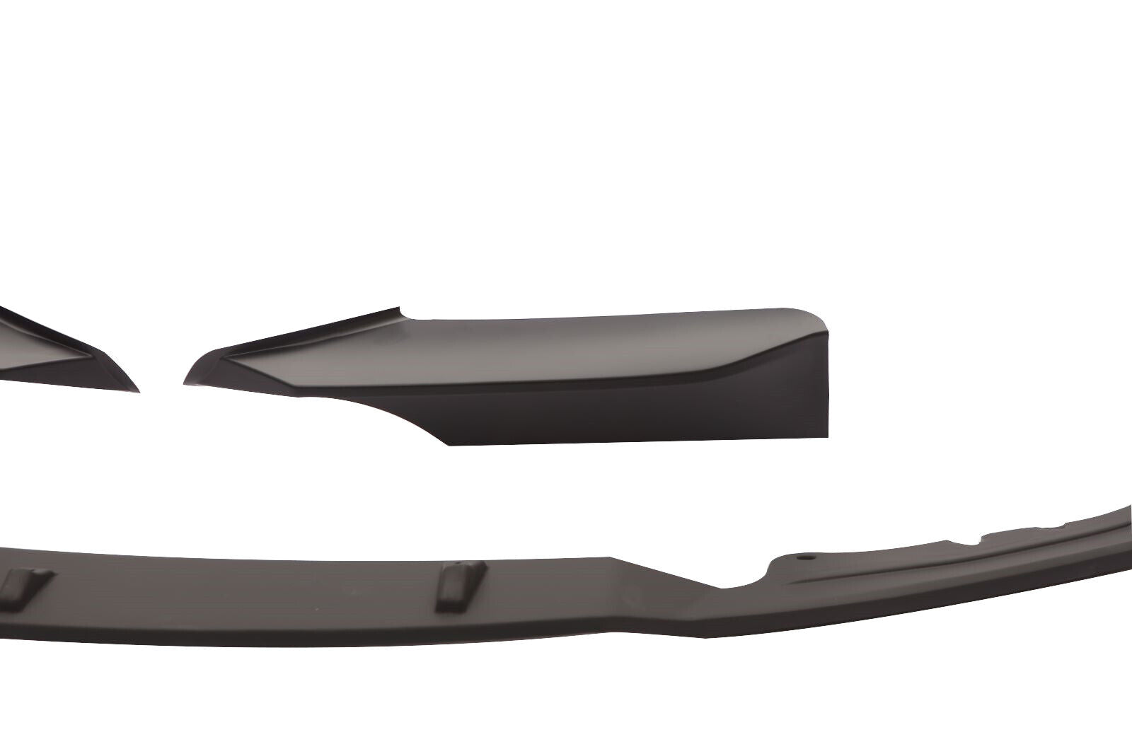 FOR BMW 3 SERIES F30 F31 FRONT SPLITTER DIFFUSER 3D STYLE 4PCs LIP SPOILER MATTE