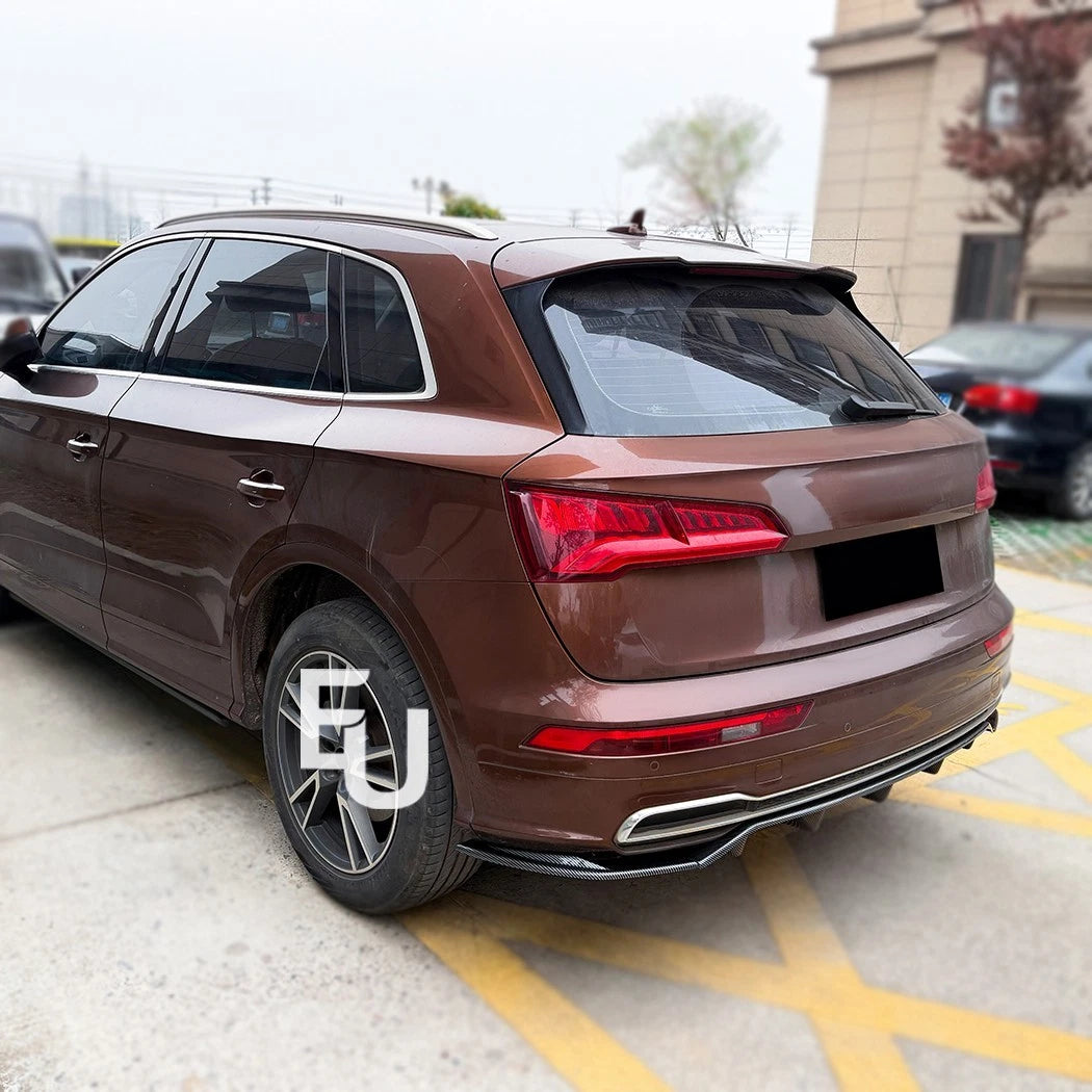 FOR AUDI Q5 SQ5 FY SUV PRE-LCI REAR BUMPER DIFFUSER SPLITTER BODY KIT 2017-2020