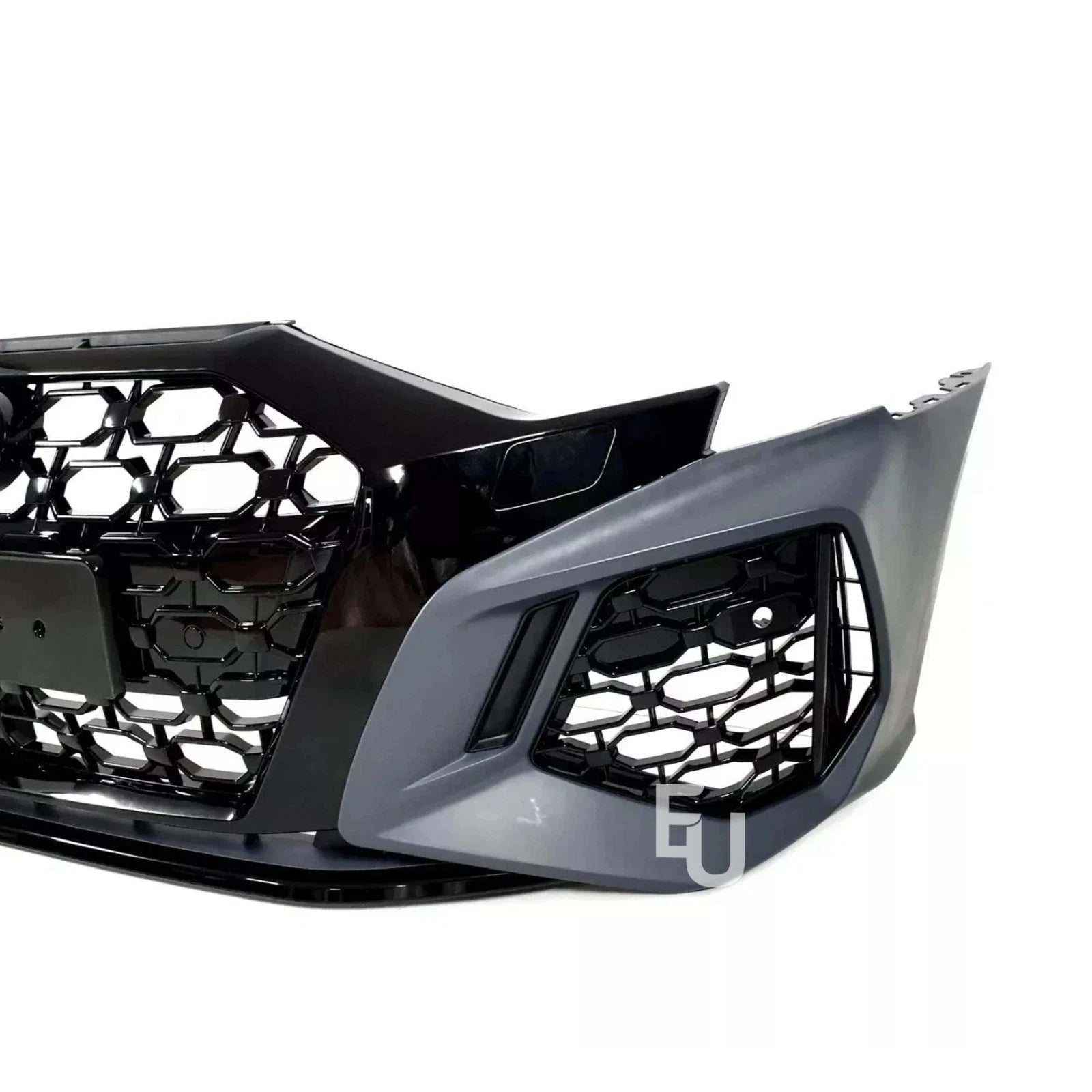 RS3 CONVERSION FRONT BUMPER BODYKIT GRILLE FOR AUDI A3 S3 8Y 2020-24 SEDAN HATCH