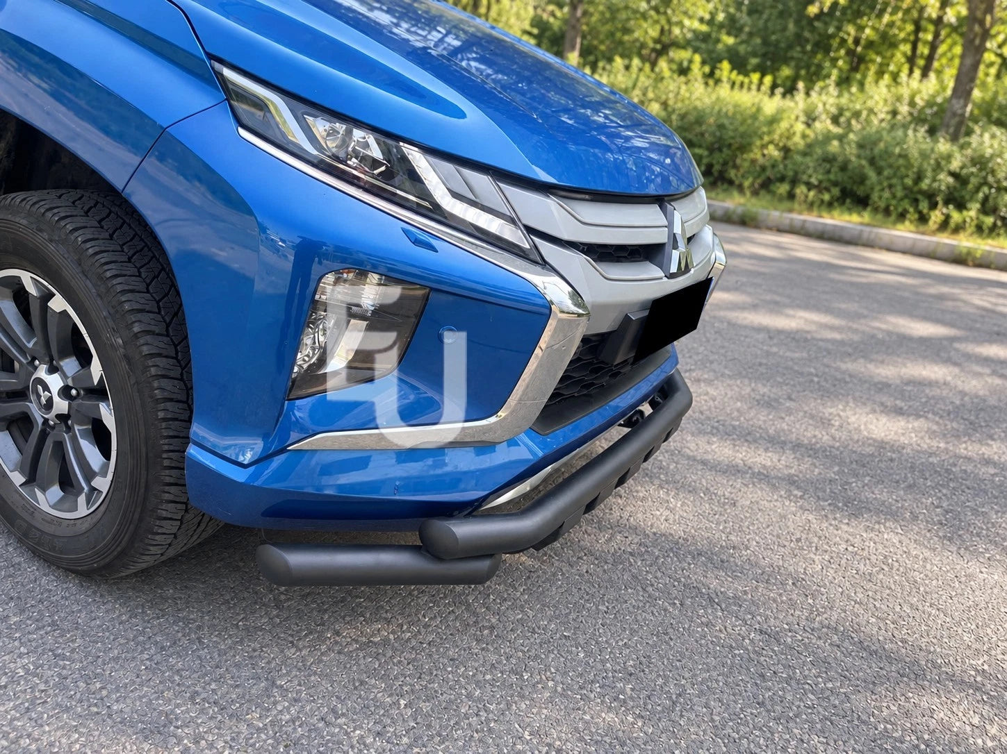 FOR MITSUBISHI L200 TRITON SERIES 5 FRONT BUMPER BULL BAR 2019-2023 FACELIFT