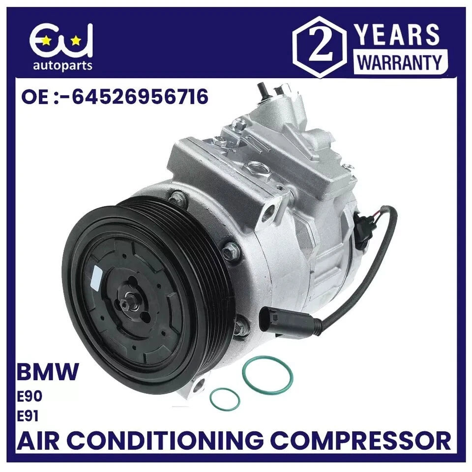 AIR CON A/C COMPRESSOR FOR BMW 1 3 SERIES E90 E91 E92 E93 E81 E87 E88 X1 E84
