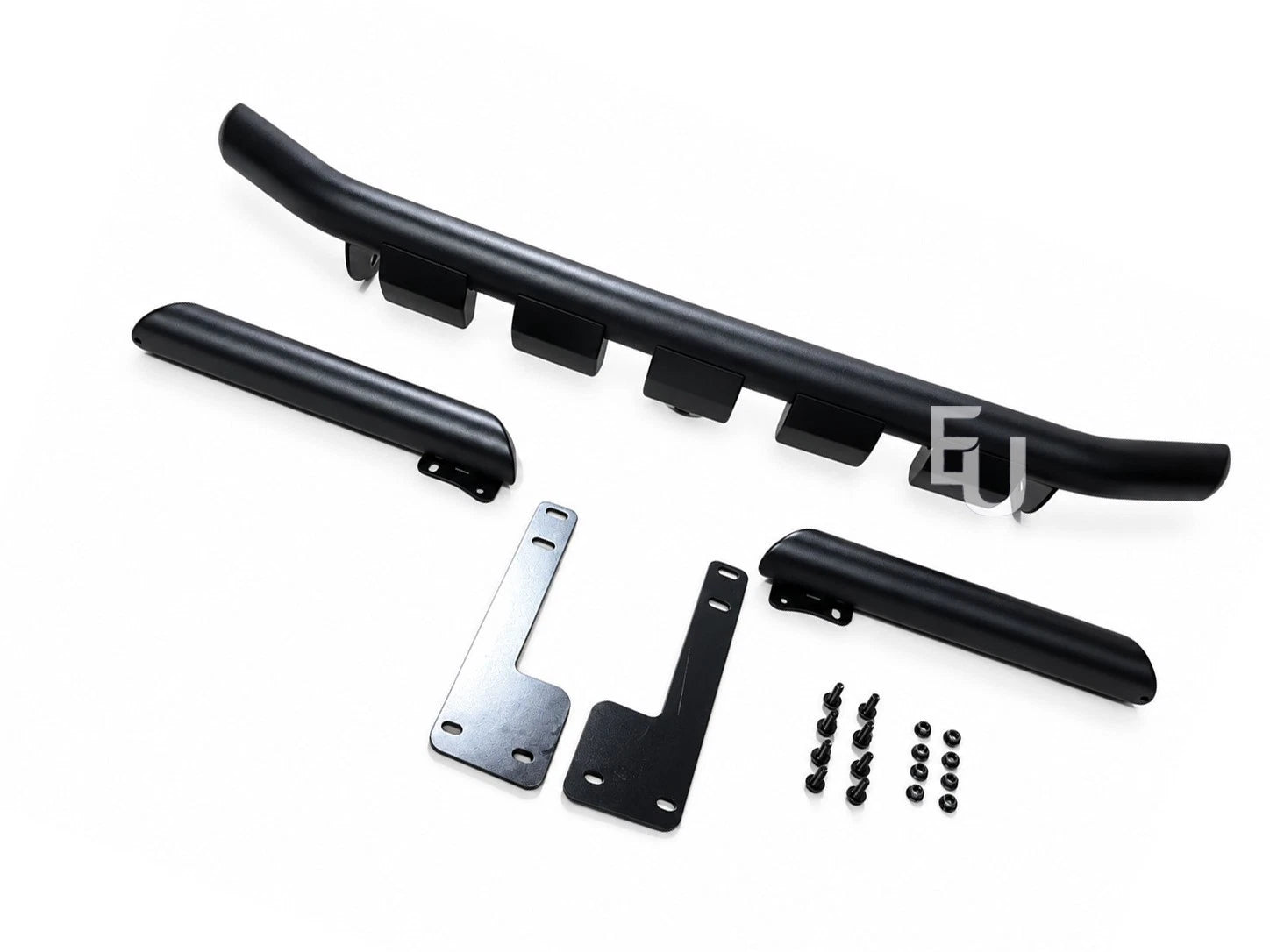 FRONT BUMPER CITY NUDGE BULL BAR BLACK FITS FOR TOYOTA HILUX MK8 2015-2024