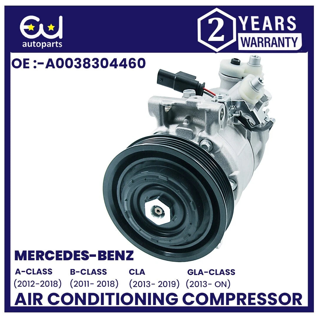 AIR CONDITIONING AC COMPRESSOR FOR MERCEDES-BENZ A B CLA GLA W176 W242 C117 X117