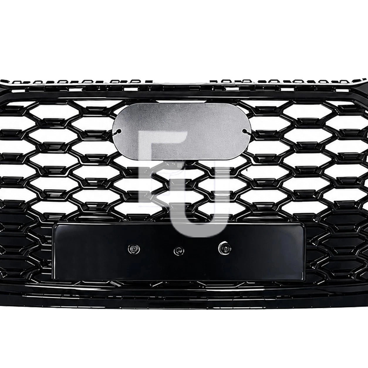 RSQ5 STYLE FRONT HONEYCOMB GRILLE BLACK FOR AUDI Q5 SQ5 FY 2021-2024 FACELIFT