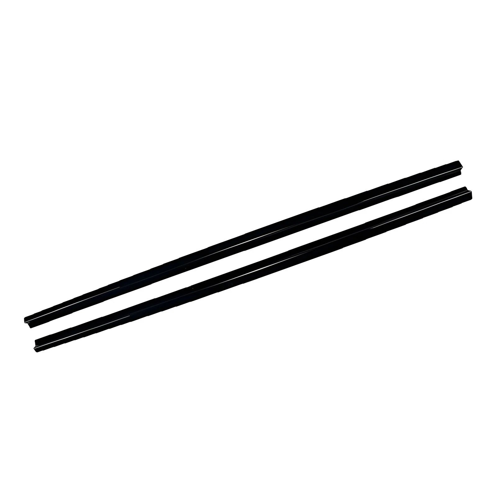 FOR VW POLO MK6 SE STANDARD GLOSS BLACK SIDE SKIRT EXTENSION SPLITTER LIP 2018+