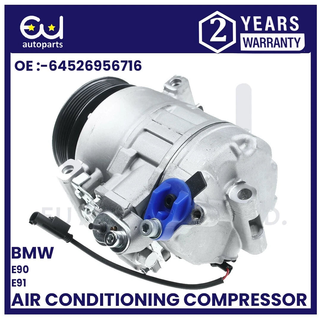 AIR CON A/C COMPRESSOR FOR BMW 1 3 SERIES E90 E91 E92 E93 E81 E87 E88 X1 E84