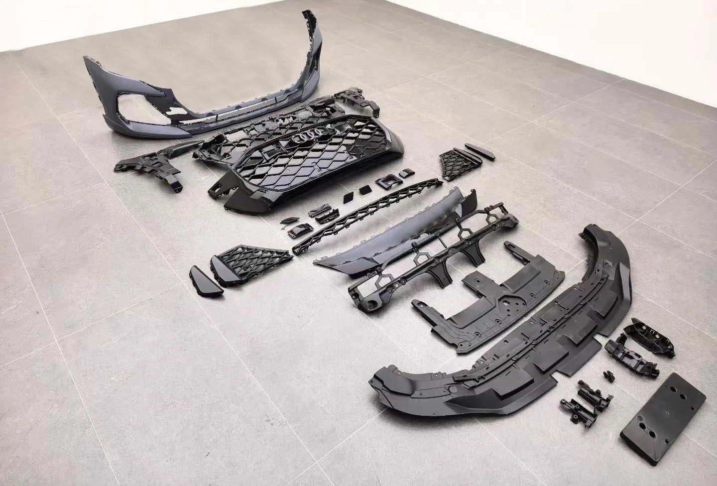 LCI 2024+ RSQ8 CONVERSION FRONT BUMPER BODYKIT FOR AUDI Q8 2019-2023