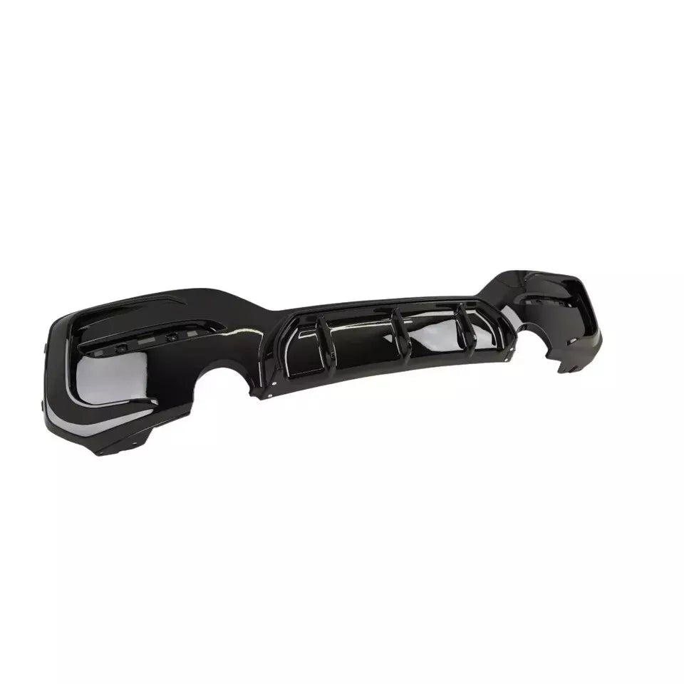 FOR BMW 1 SERIES F20 F21 FRONT SPLITTER REAR DIFFUSER BODY KIT GLOSS BLACK 15-18
