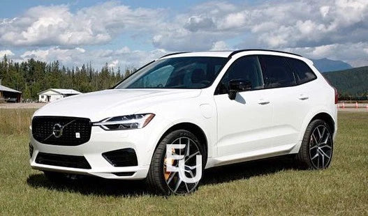 FOR VOLVO XC60 MK2 FRONT HEADLIGHT LAMP LENS COVER LEFT RIGHT SIDE PAIR 2018-20