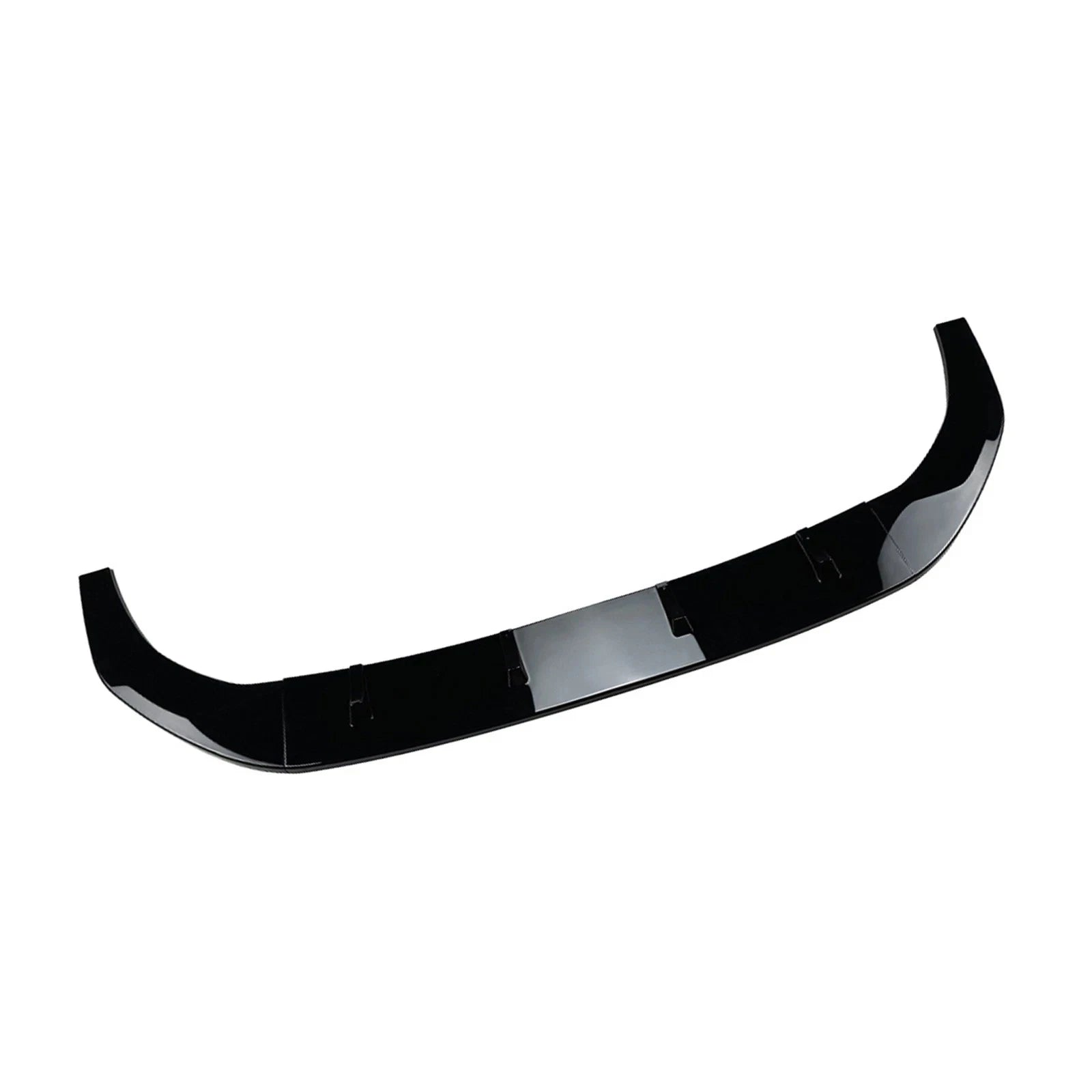 FOR VW POLO MK6.5 FRONT SPOILER LIP SPLITTER GLOSS BLACK 2022-2024