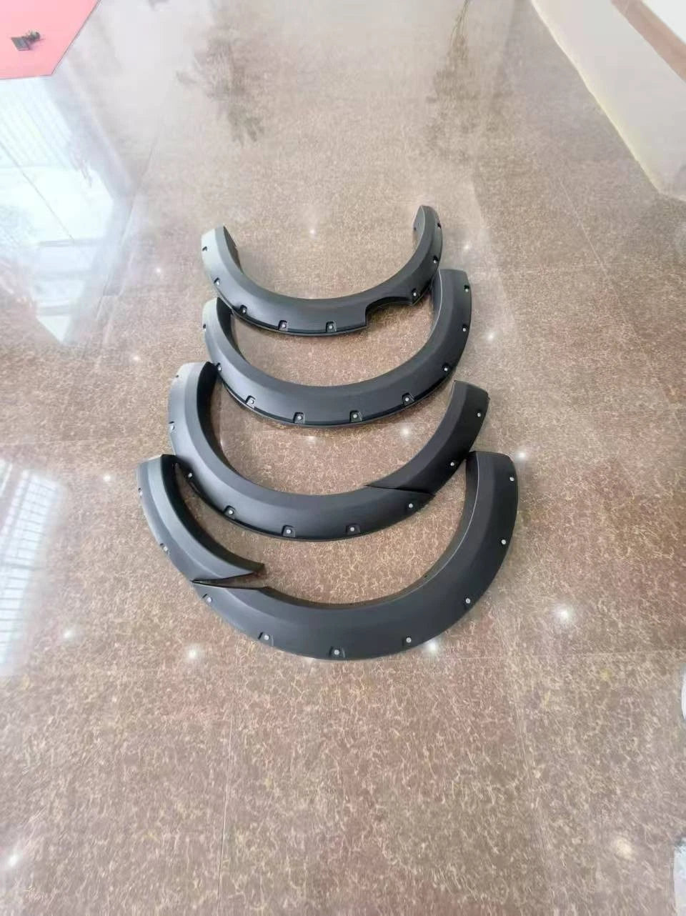 FOR FORD RANGER T6 PX WIDE BODY MATTE FRONT REAR WHEEL ARCH FENDER FLARE 2011-15