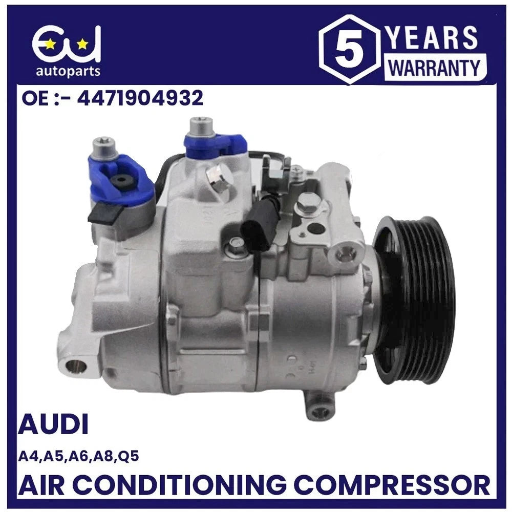 AIR CON AC COMPRESSOR PUMP FOR AUDI A4 B8 8K A5 8T A6 C5 A8 Q5 8RB DCP02014