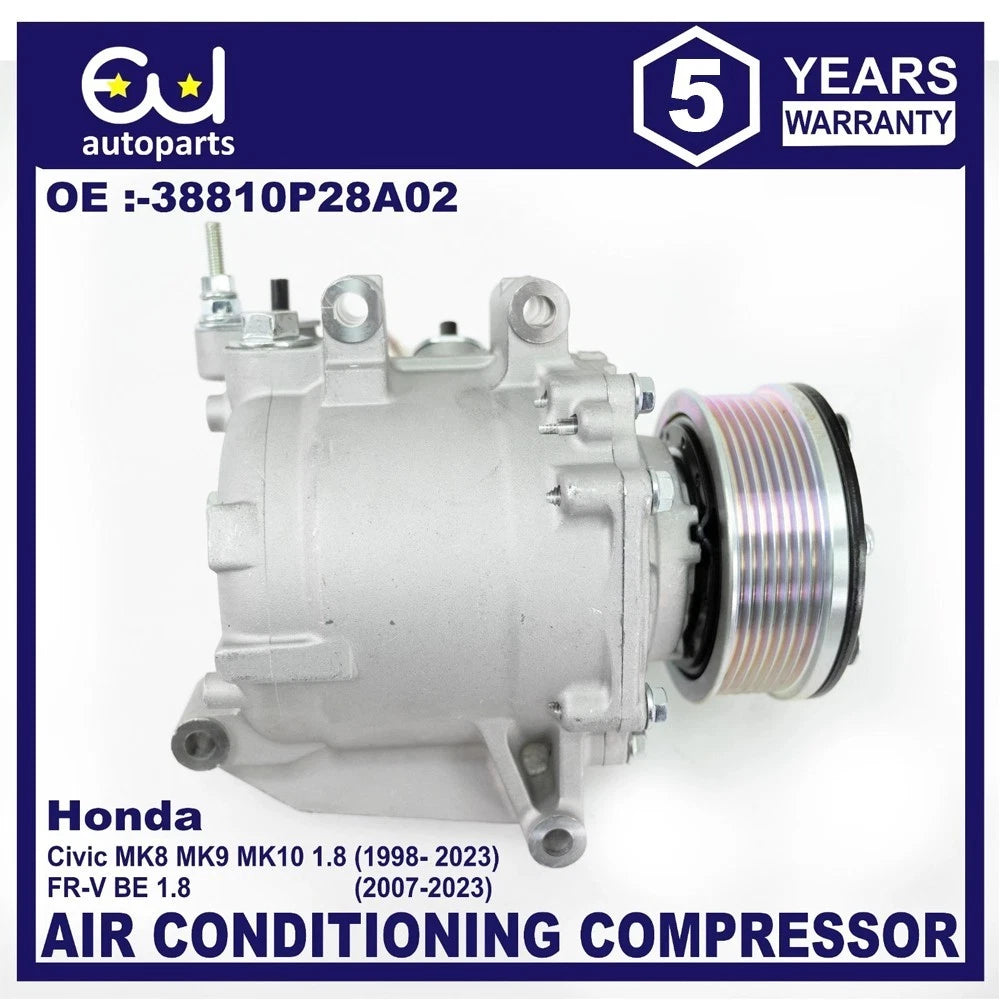 AIR CON AC COMPRESSOR PUMP FOR HONDA CIVIC MK8 MK9 MK10 1.8 TYPE S FR-V 1.8
