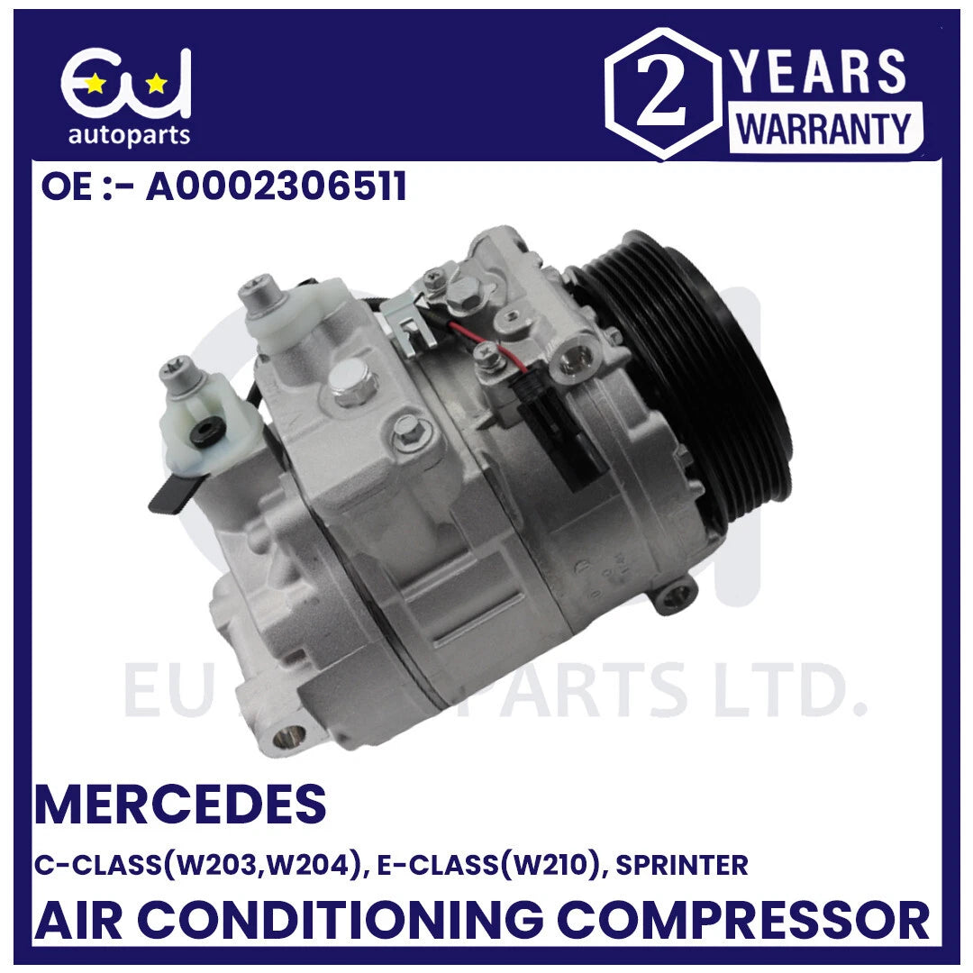 AIR CON AC COMPRESSOR PUMP FOR MERCEDES C-CLASS W203 W204 E-CLASS W211 SPRINTER