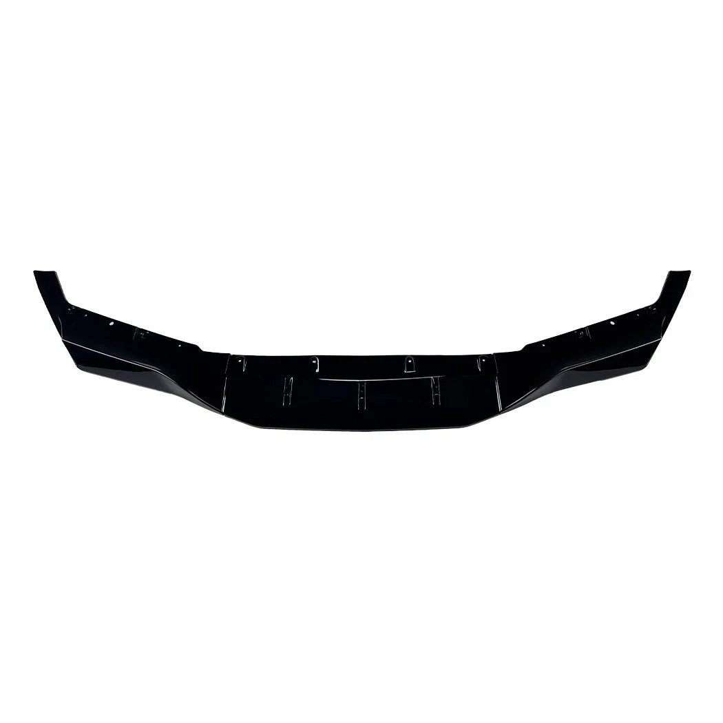 FOR BMW F90 M5 RKP STYLE FRONT BUMPER LIP SPOILER SPLITTER GLOSS BLACK 2017-2020