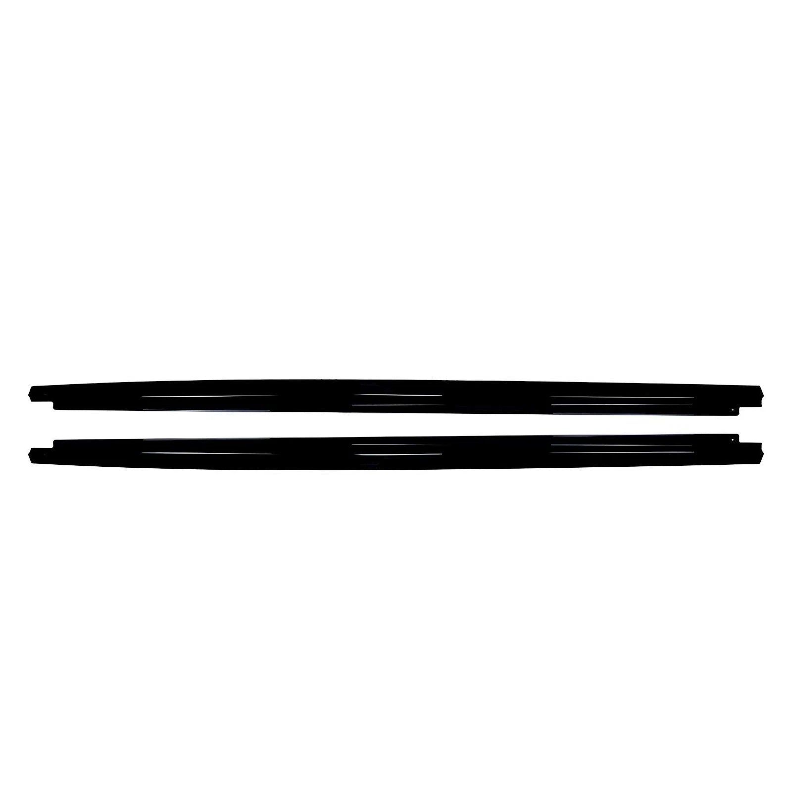 FOR BMW 5 SERIES E60 E61 M5 2004-10 SIDE SKIRT EXTENSION BLADES MP STYLE BLACK