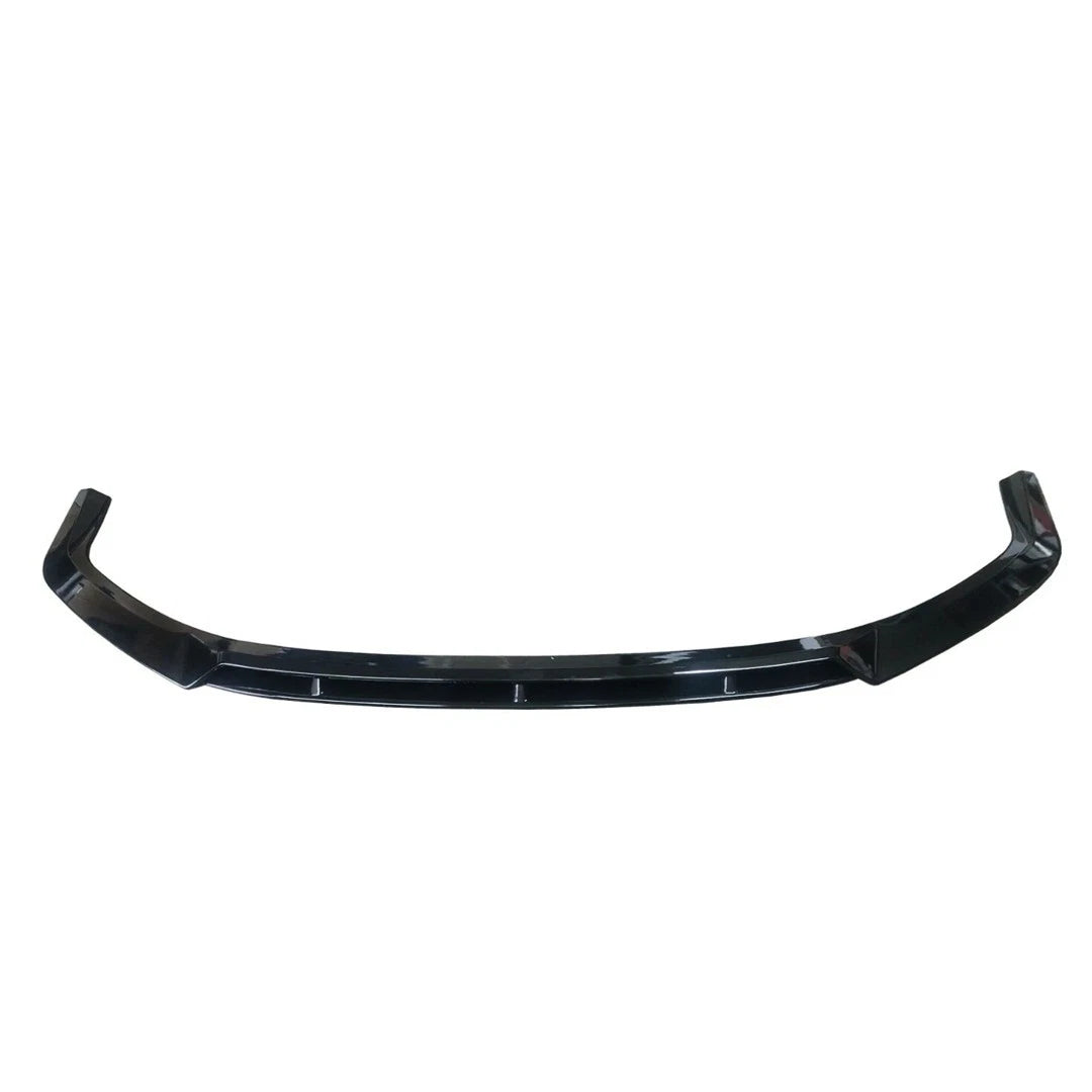 FOR AUDI A7 C8 S-LINE FRONT SPLITTER LIP DIFFUSER SPOILER GLOSS BLACK 2018-2021