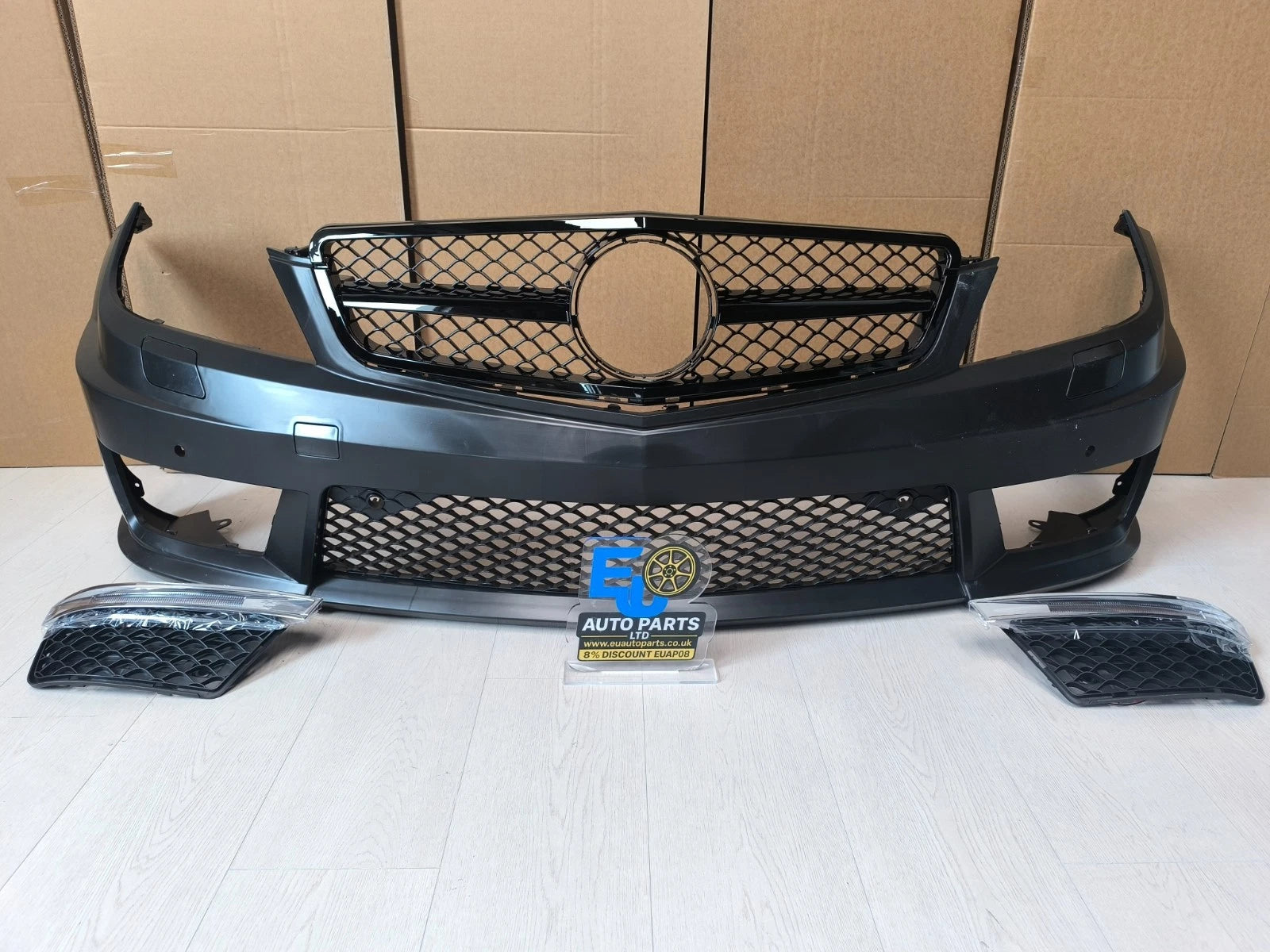 FOR MERCEDES C CLASS W204 C204 S204 C63 LOOK FRONT BUMPER 2011-2015 FACELIFT