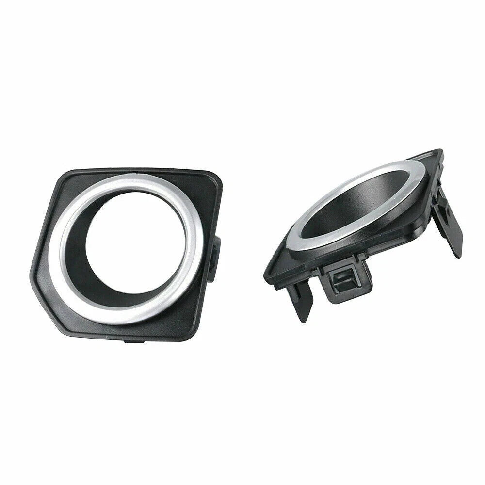 CHROME FRONT FOG LIGHT LAMP BEZEL COVER FOR LAND ROVER DISCOVERY 4 L319 2015-18