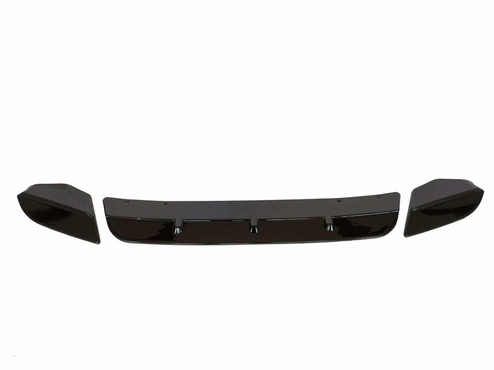 FOR BMW X3M F97 X4M F98 MP STYLE FRONT BUMPER SPLITTER LIP GLOSS BLACK 2019-2021