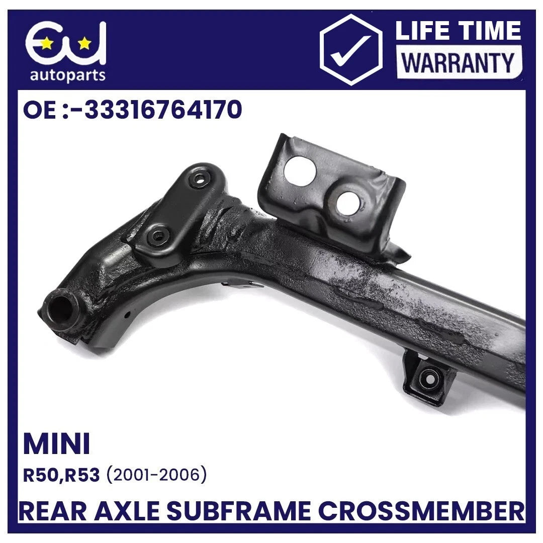 REAR AXLE SUBFRAME CROSSMEMBER SUPPORT CARRIER FOR MINI COOPER R50 R53 01-06