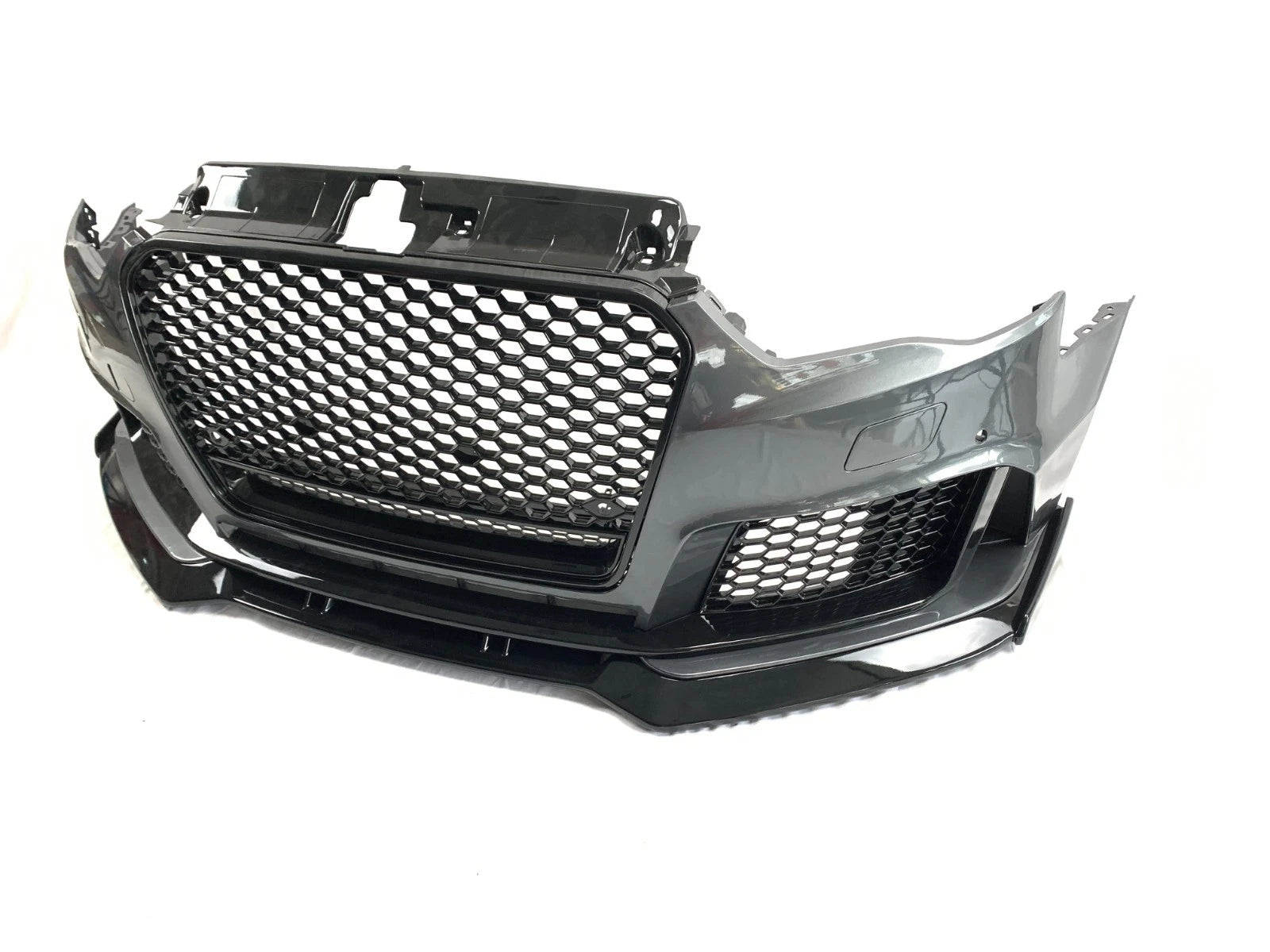 RS3 LOOK FRONT BUMPER BODYKIT FRONT SPLITTER FOR AUDI A3 S3 8V 2012-2016 HATCH