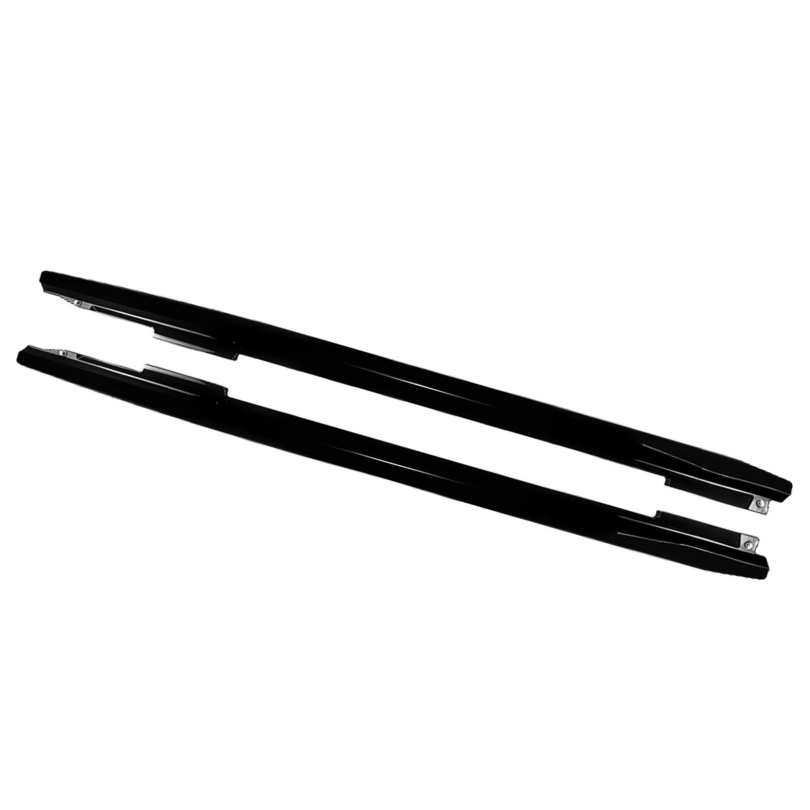 FOR AUDI A5 S LINE S5 8T SPORTBACK SIDE SKIRT EXTENSION LIP GLOSS BLACK 07-2017