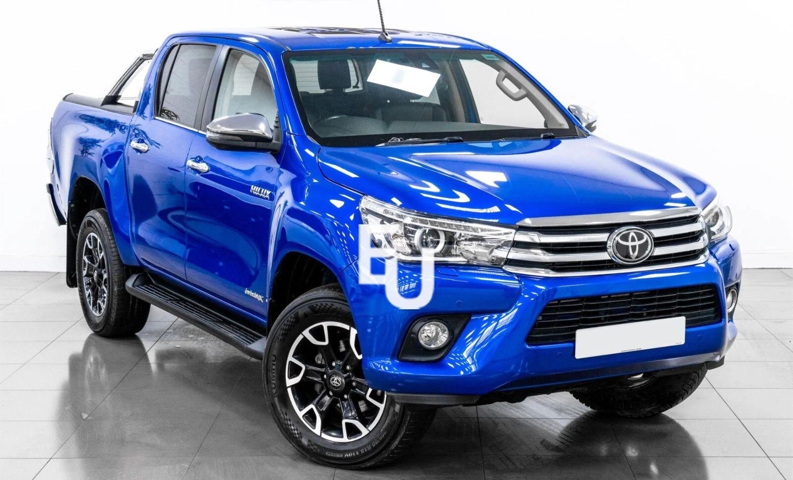 SIDE STEPS RUNNING BOARDS PAIR FOR TOYOTA HILUX MK8 2016 ONWARDS 100% OEM STYLE