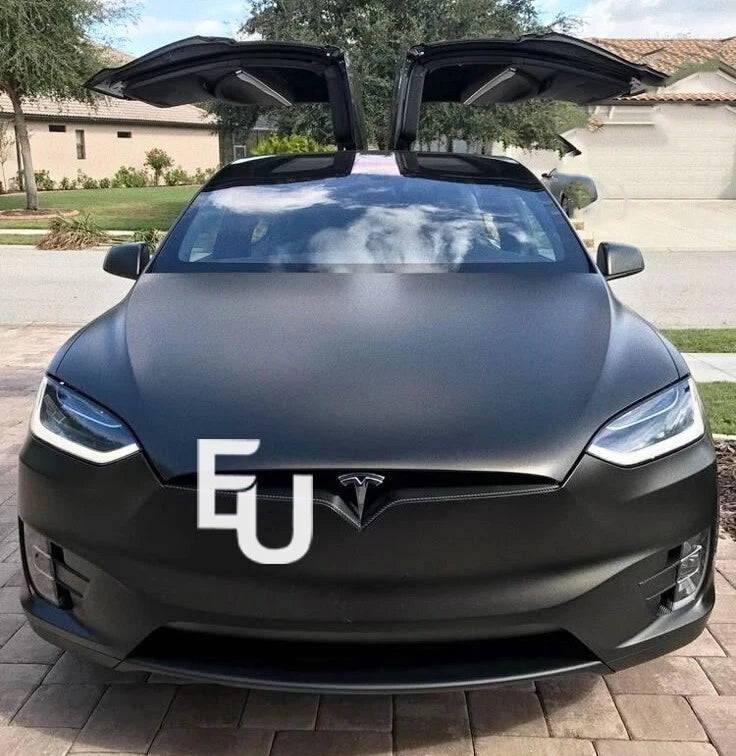 FOR TESLA MODEL X LEFT PASSENGER HEADLIGHT CLEAR LENS COVER LAMP HOUSING 16-24