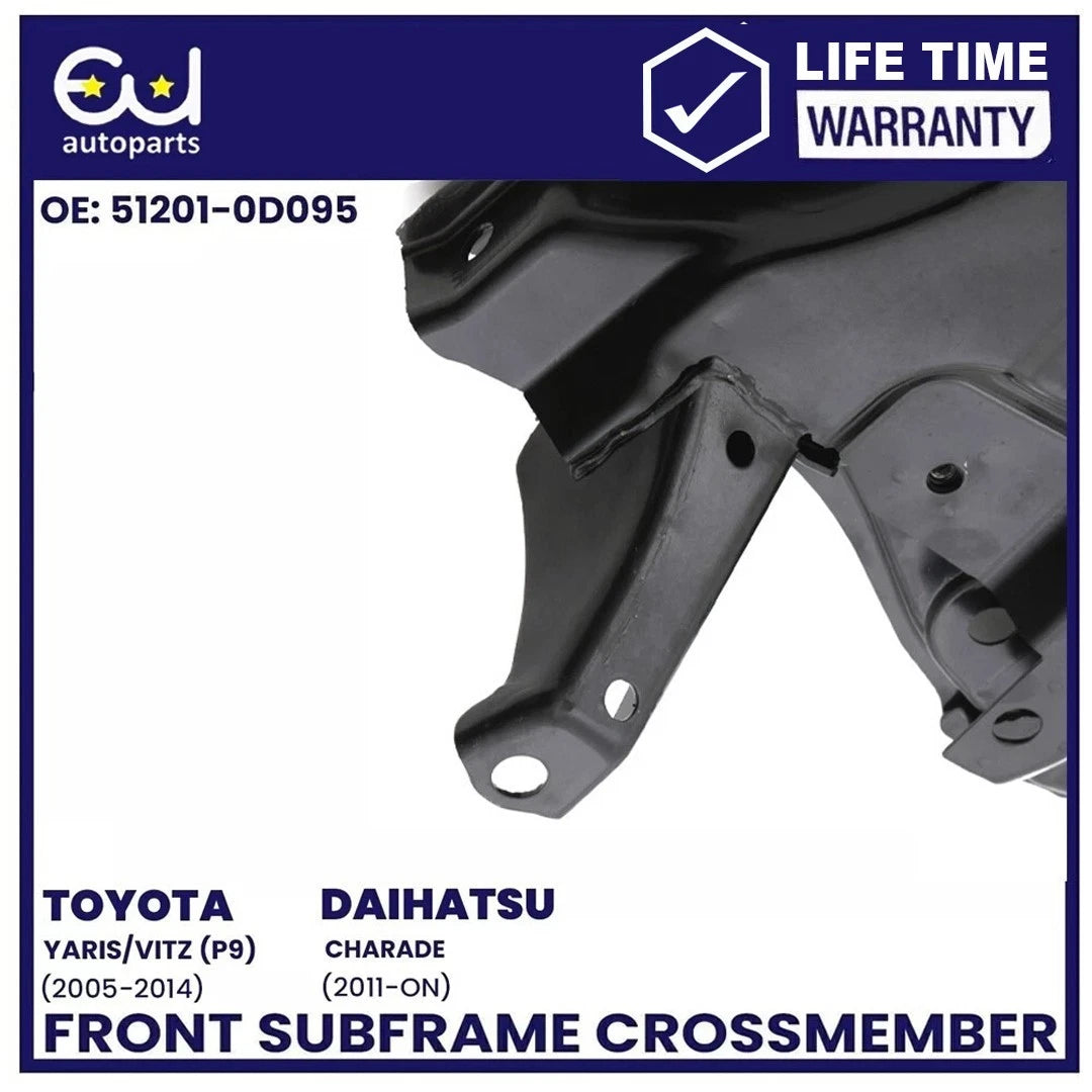 FRONT SUBFRAME CROSSMEMBER ENGINE CRADLE FOR TOYOTA YARIS/VITZ 2005+ 51201-0D090