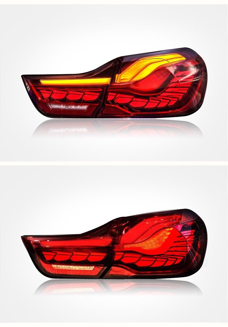 LED GTS TAIL LIGHT FOR BMW 4 SERIES M4 F32 F33 F82 F36 2014-2020 ANIMATION LAMPS