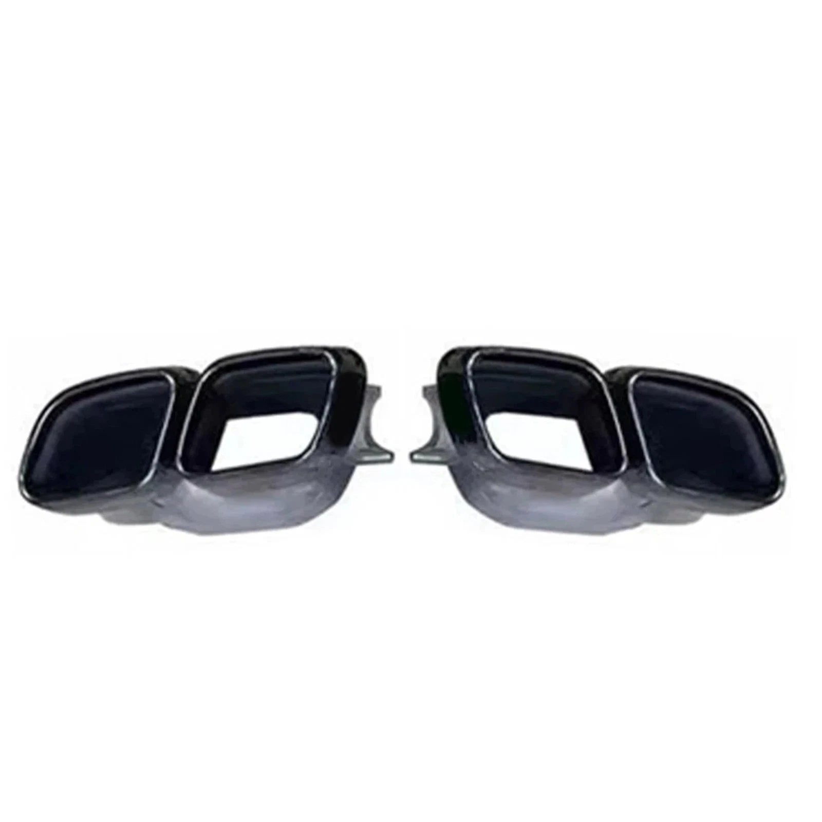 FOR MERCEDES BENZ S CLASS W223 S63 AMG REAR DIFFUSER WITH EXHAUST PIPE GLOSS 21+