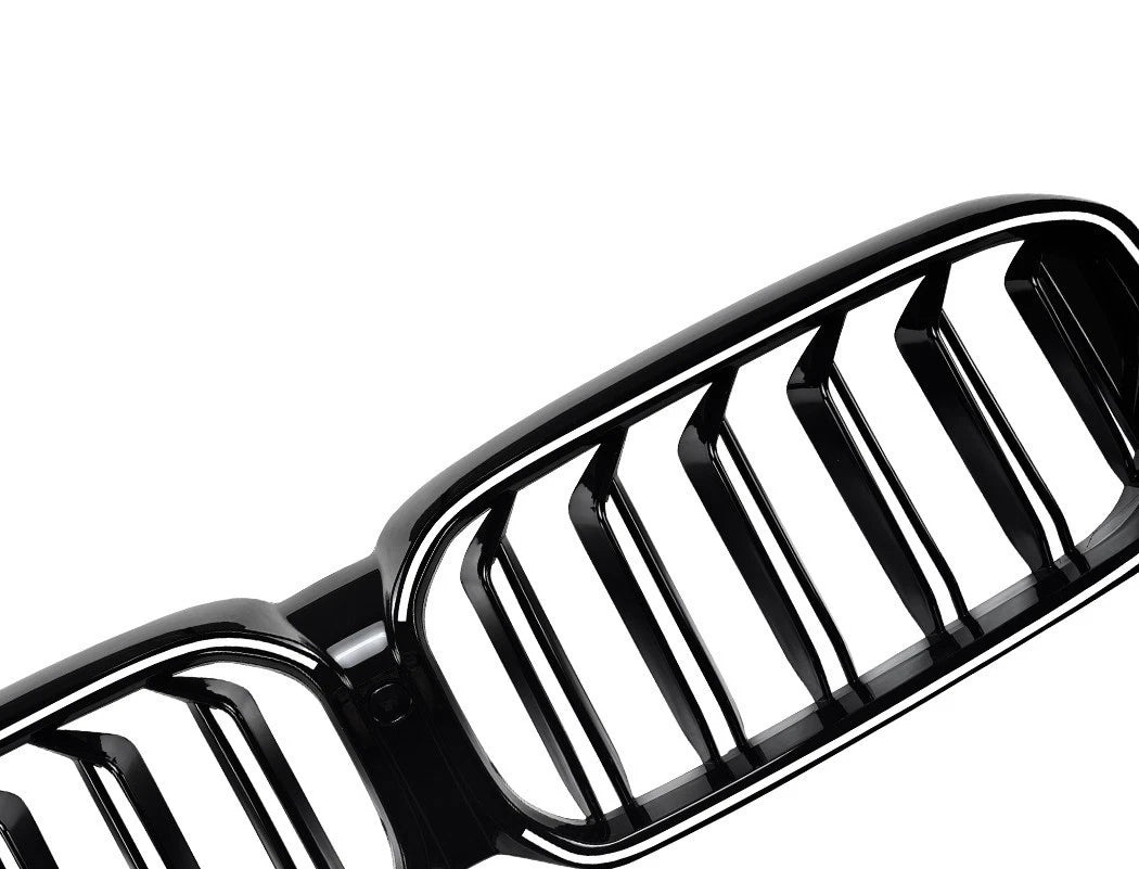 FOR BMW 5 SERIES G30 G31 FACELIFT SPORT KIDNEY LED GRILLE GRILL & LICENCE PLATE