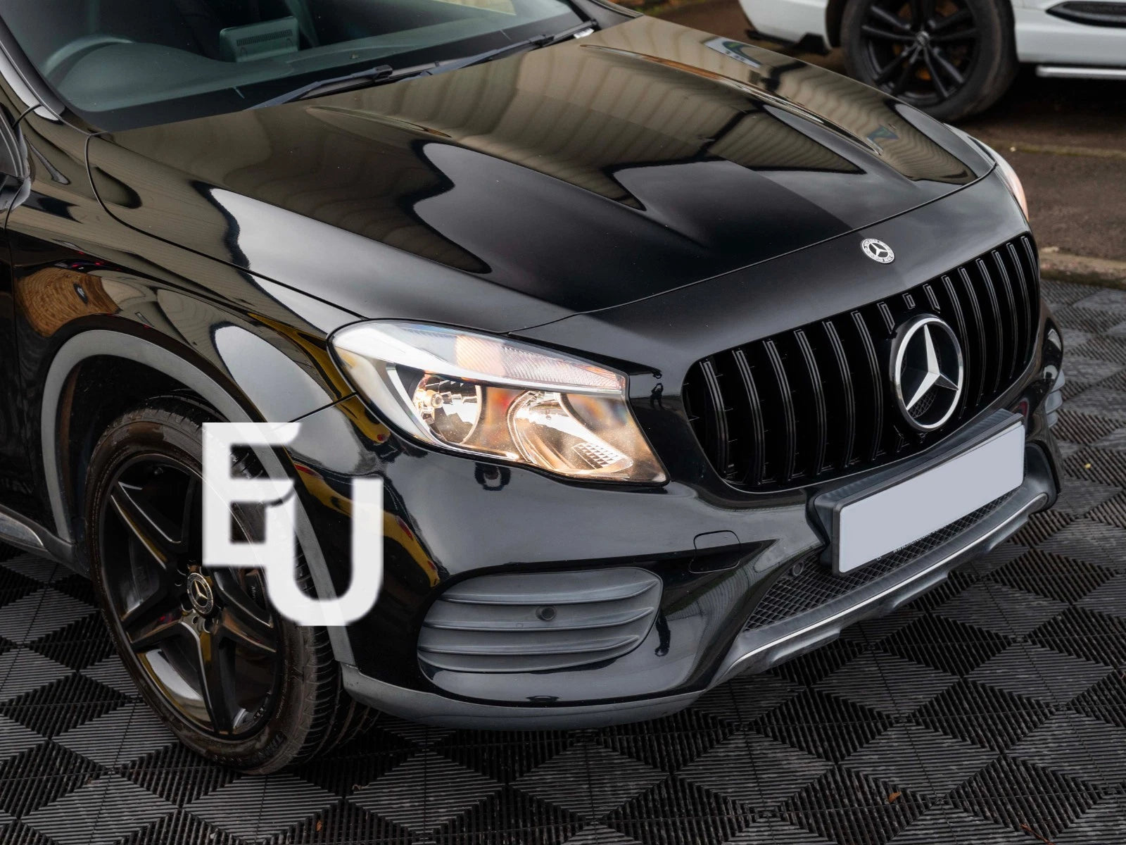 FOR MERCEDES GLA W156 X156 AMG PANAMERICANA GT GTR STYLE GRILLE GRILL GLOSS 17+