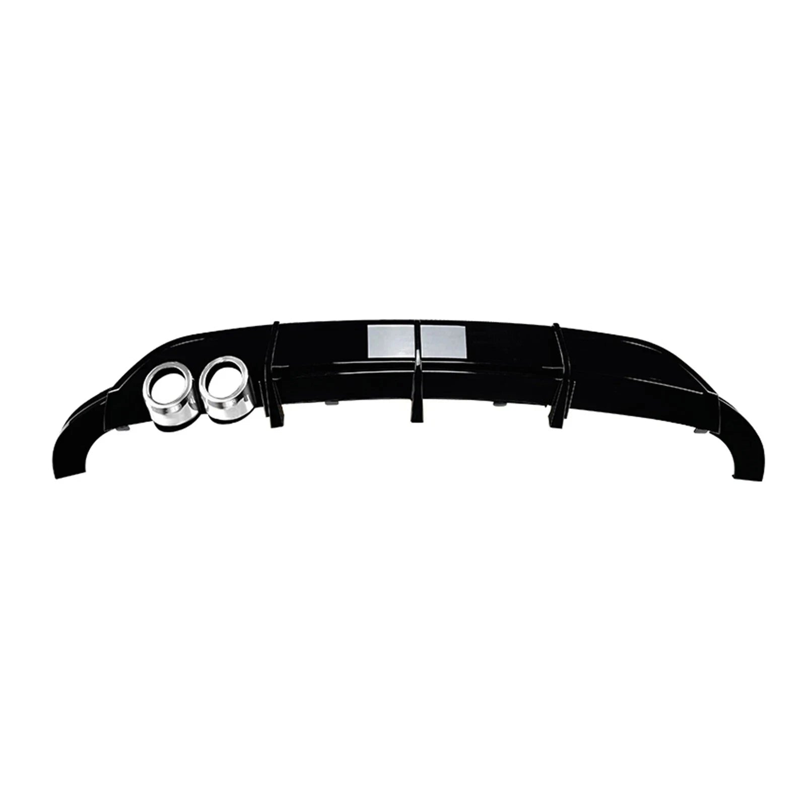 FOR VOLKSWAGEN POLO MK5 6R REAR BUMPER DIFFUSER LIP GLOSS BLACK 2009-2014