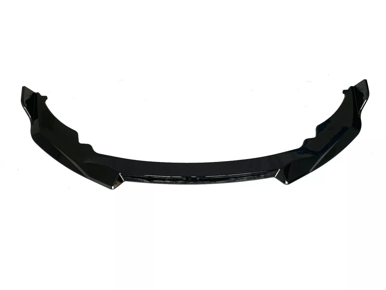 FOR BMW 2 SERIES GRAN COUPE F44 FRONT LIP SPLITTER GLOSS BLACK 2020+