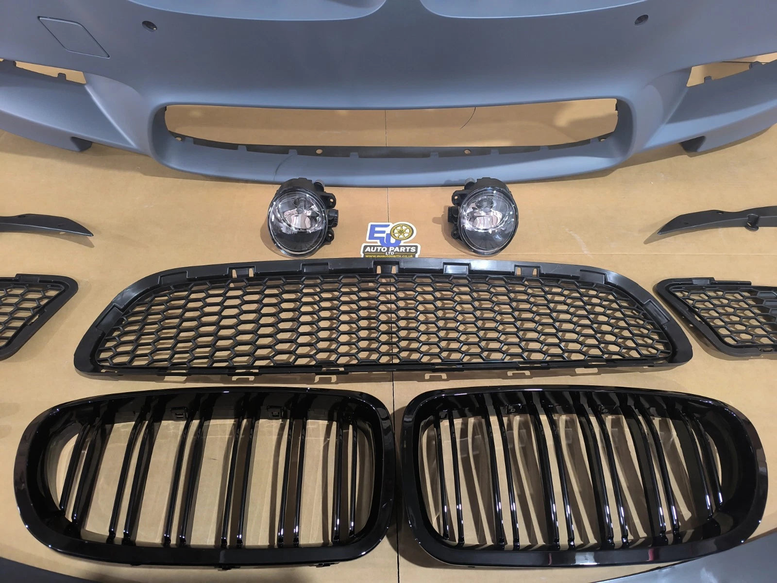 M5 CONVERSION FRONT BUMPER KIT FOR BMW 5 SERIES F10 F11 2010-17 W/PDC FOGLIGHTS