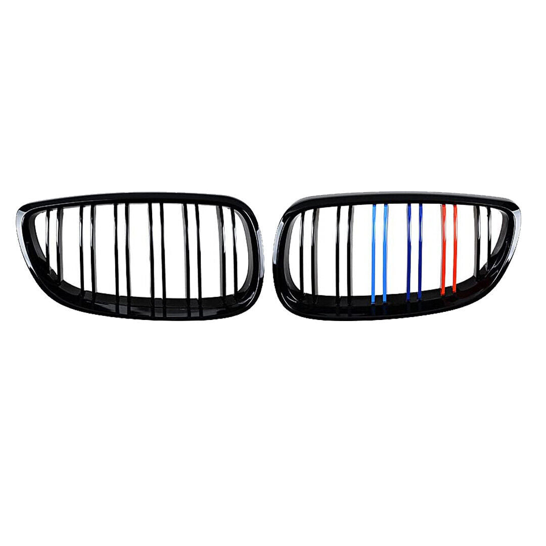 FOR BMW E92 E93 M3 3 SERIES COUPE M COLOR KIDNEY GRILLE GRILL GLOSS PRE FACELIFT