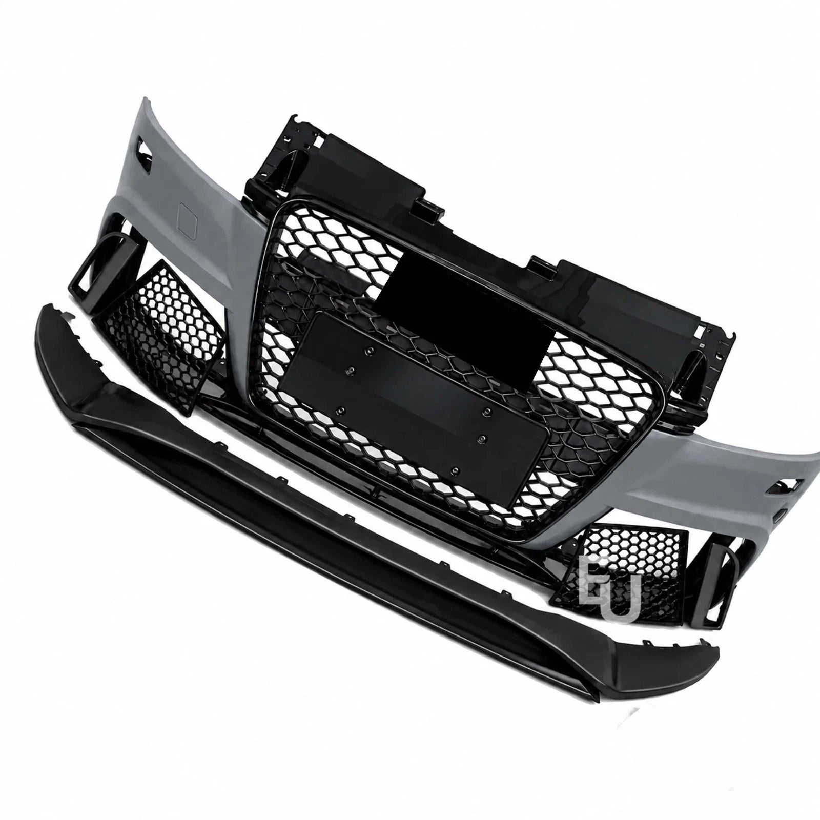TTRS LOOK CONVERSION FRONT BUMPER BODY KIT FOR AUDI TT MK2 8J 07-14 W/GRILLE