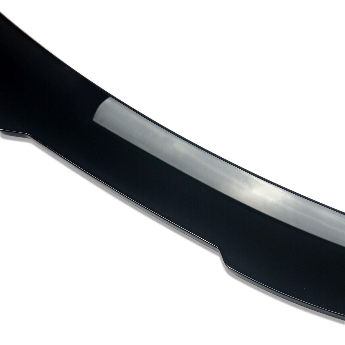 FOR BMW 3 SERIES F30 F80 PSM STYLE REAR BOOT WING LIP SPOILER GLOSS BLACK 12-18