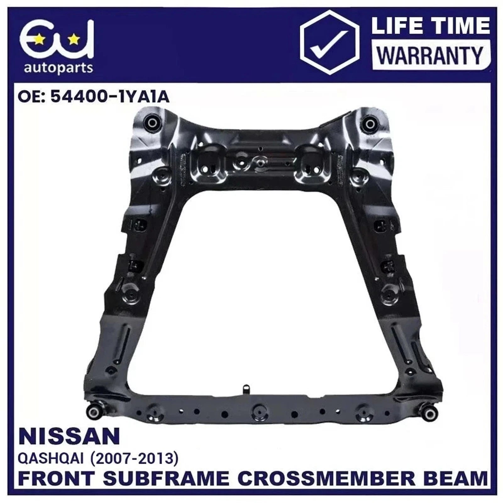 FRONT SUBFRAME CROSSMEMBER FOR NISSAN QASHQAI MK1 J10 NJ10 07-13 PETROL 1.6 2.0