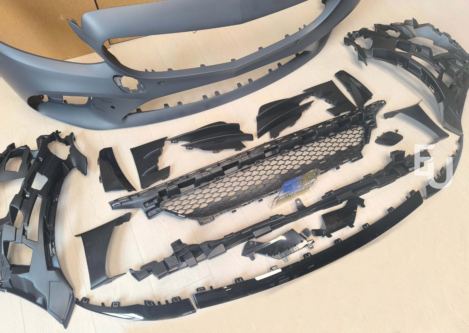 FOR MERCEDES C CLASS W205 C205 LCI AMG LINE STYLE FRONT BUMPER 2015-2022