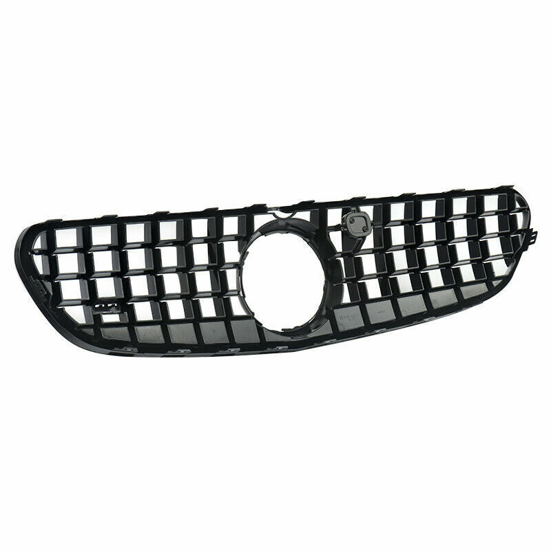 FOR MERCEDES S CLASS COUPE C217 PANAMERICANA GT FRONT GRILLE GRILL BLACK 2014-17