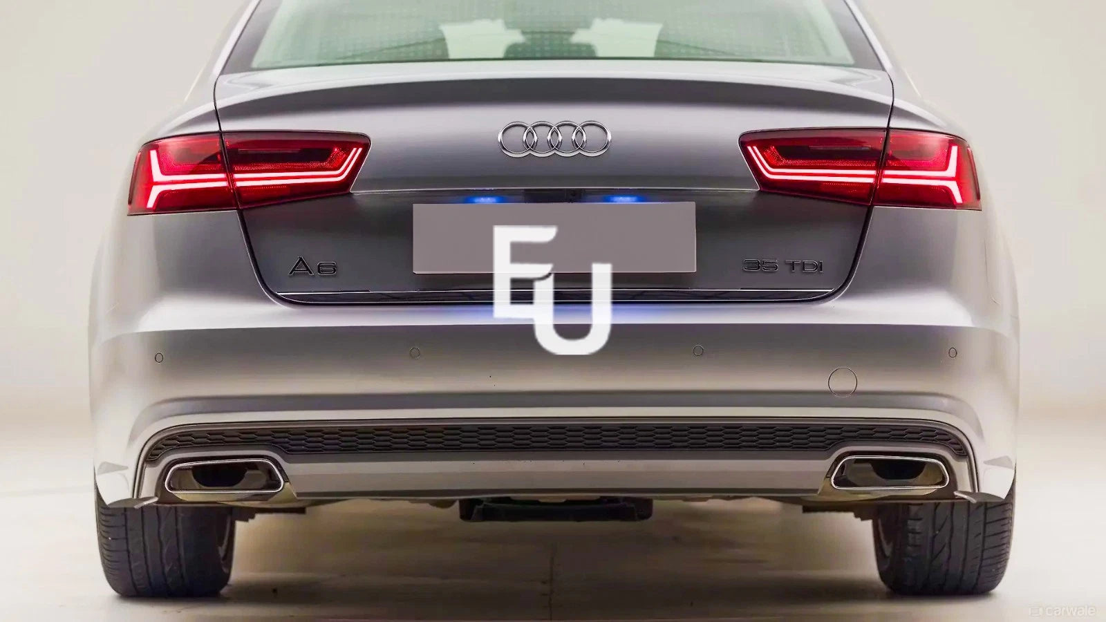 FOR AUDI A6 C7 REAR S LINE BUMPER 2015-2018 TOW EYE HOOK CAP COVER 4G5807441C