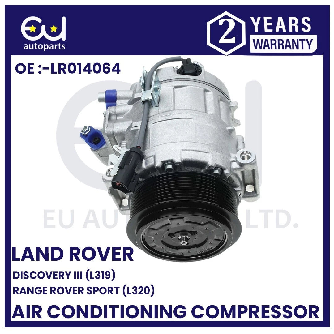 AIR CON AC COMPRESSOR FOR LAND RANGE ROVER SPORT L320 DISCOVERY 3 L319 MK3 2.7D