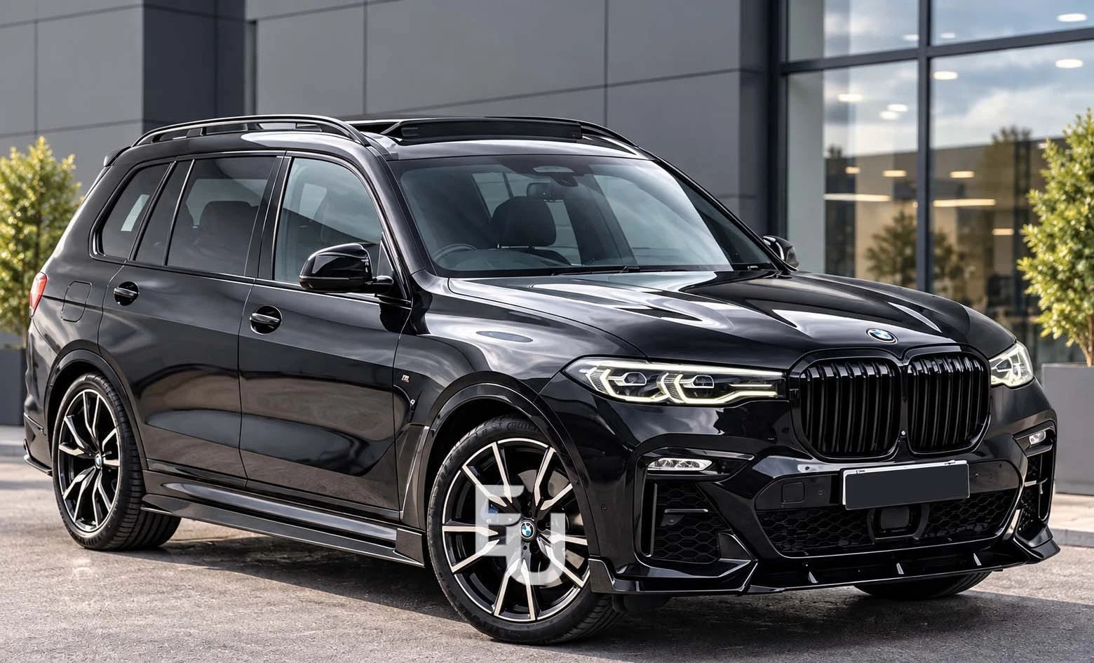 FOR BMW X7 G07 BODYKIT BODY KIT FRONT SPLITTER LIP DIFFUSER SIDE SKIRT SPOILERS