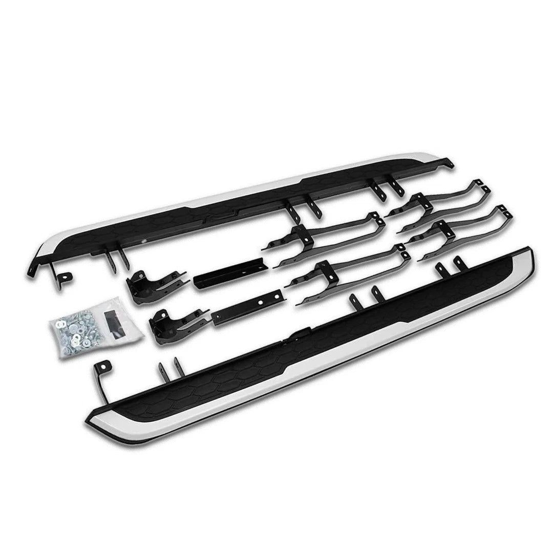 FOR HONDA CR-V CRV MK5 2017 + ALUMINIUM RUNNING BOARDS SIDE STEPS FOOT RAILS