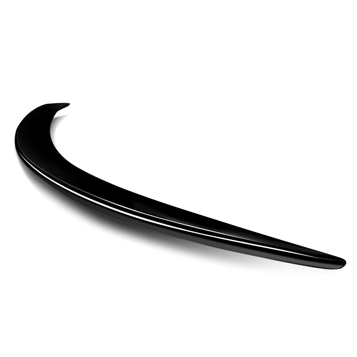 FOR 2016+ MERCEDES E CLASS C238 COUPE E63 AMG STYLE BOOT SPOILER WING GLOS BLACK